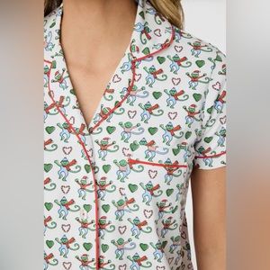 Roller Rabbit, Monkey Mas Pajama polo set